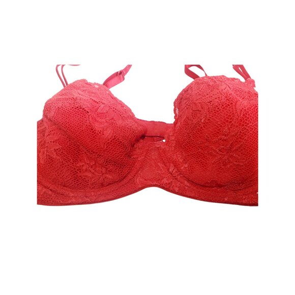 2-Piece Red Lace Lingerie Set – Bra 34B & Panties S (NWT) ❤️ - Picture 5 of 7